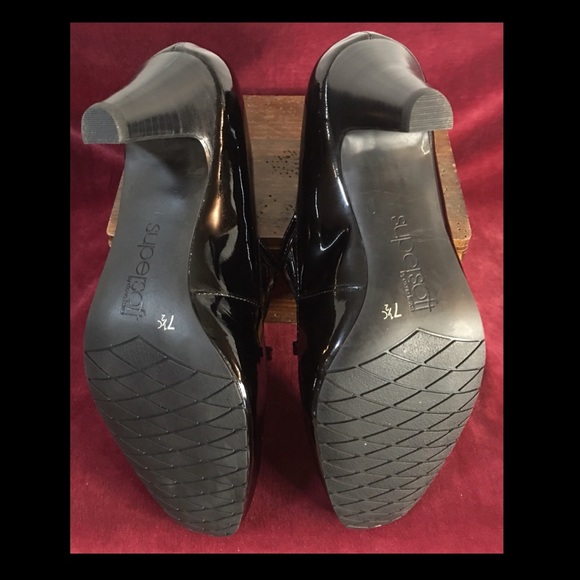 Super Soft by DK. Black patent leather - Picture 4 of 9
